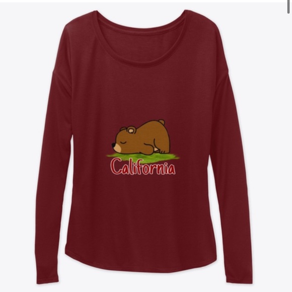 State of California flowy long sleeve tee - Picture 2 of 6